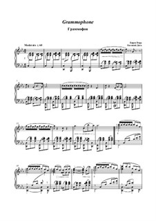 Waltz 'Grammophone': Para Piano by Eugen Doga