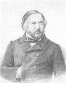 String Quartet in D Major: partitura completa by Mikhail Glinka