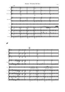 Alceste, Wq.44: Divinites Du Styx, score and parts by Christoph Willibald Gluck