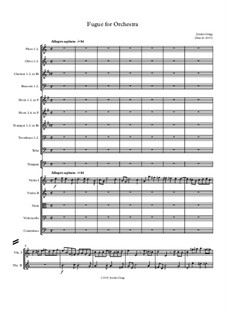 Fugue for Orchestra: Fugue for Orchestra by Jordan Grigg