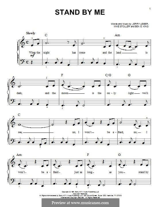 Stand By Me, for Piano: para um único musico (Editado por H. Bulow) by Ben E. King, Jerry Leiber, Mike Stoller