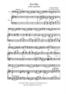 Suo Gan: para Violoncelo e piano by folklore