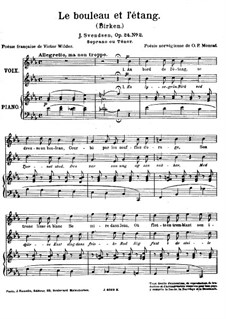 Four Romances for Voice and Piano, Op.24: No.2 Birken by Johan Svendsen