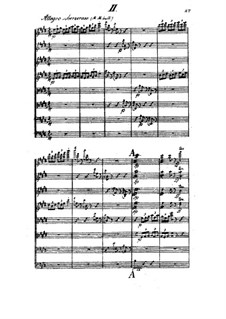 String Octet in A Major, Op.3: movimento II by Johan Svendsen