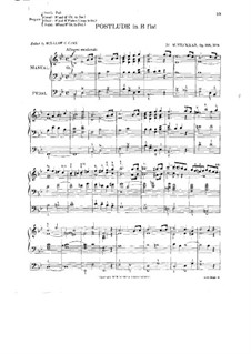 Mittelschwere Tonstücke, Op.368: Postlude No.8 by Wilhelm Valentin Volckmar