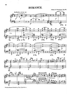Romance, Op.26: Para Piano by Johan Svendsen