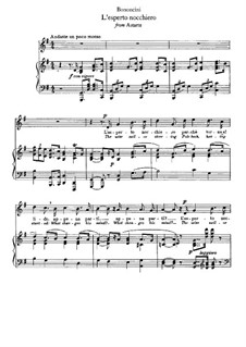 L'espeilo nocchiero: Para vocais e piano by Giovanni Maria Bononcini