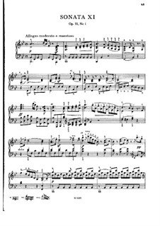 Three Sonatas for Piano, Op.35: No.1 em B flat maior, Craw 149 by Jan Ladislav Dussek