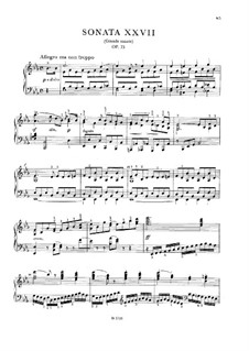 Sonata for Piano in E Flat Major, Op.75 Craw 247: Sonata para piano em E flat maior by Jan Ladislav Dussek