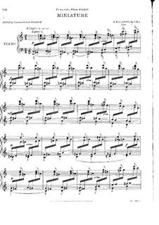 Five Preludes, Op.7: No.1 Miniature by Vasily Kalafati