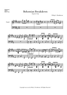 Bohemian Breakdown, Op.1: Bohemian Breakdown by Philip Henderson