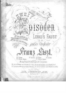 Two Episodes from Lenau's Faust, for Piano Four Hands, S.599: No.1 Midnight Procession by Franz Liszt