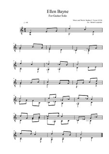Ellen Bayne: Para Guitarra by Stephen Collins Foster