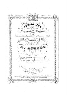 Morceaux agréables non difficiles, Op.13: No.4-9 by Dionisio Aguado