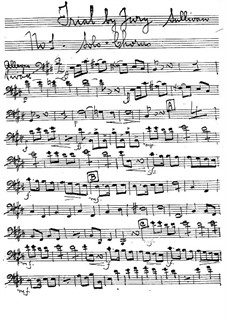 Trial by Jury: parte fagote by Arthur Seymour Sullivan