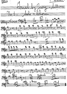 Trial by Jury: parte trombones by Arthur Seymour Sullivan