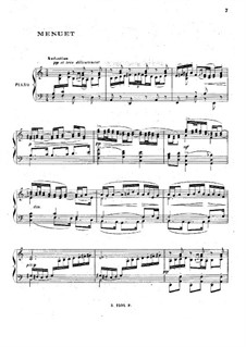 No.2 Minuet: Para Piano by Claude Debussy