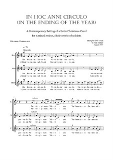 In Hoc Anni Circulo: Christmas motet: SAT by Joan Yakkey