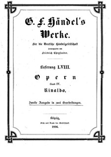 Full score: partitura completa by Georg Friedrich Händel