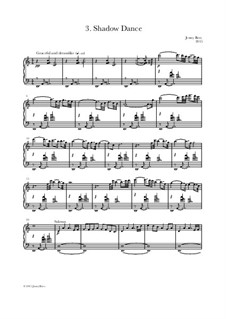 Heartlands - Seven Pieces for Piano: No.3 Shadow Dance by Stephen Rees, Jenny Rees