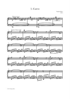 Heartlands - Seven Pieces for Piano: No.5 Carew by Stephen Rees, Jenny Rees