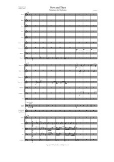 Now and Then: partitura completa by Zae Munn