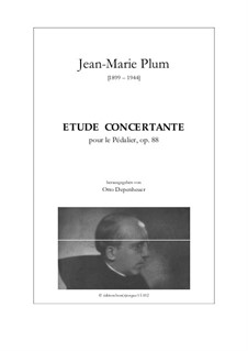 Etude concertante, Op.88: Etude concertante by Jean-Marie Plum