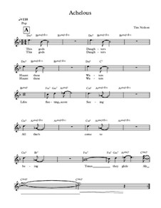 Achelous: para voz e guitarra by Tim Neilson