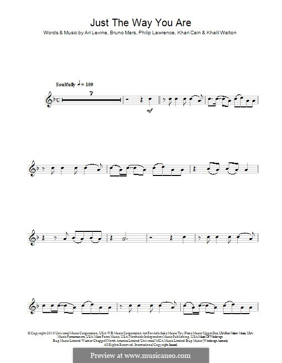 Instrumental version: para flauta by Ari Levine, Khalil Walton, Khari Cain, Bruno Mars, Philip Lawrence