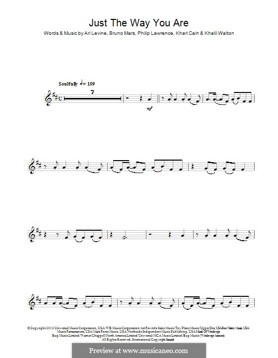 Instrumental version: para Saxofone Alto by Ari Levine, Khalil Walton, Khari Cain, Bruno Mars, Philip Lawrence