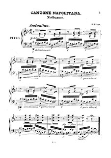 Canzone Napolitana, S.248: Canzone Napolitana by Franz Liszt