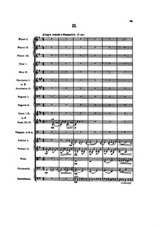 Symphony No.2 'The Four Temperaments', FS 29 Op.16: movimento II by Carl Nielsen