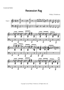 Recession Rag, Op.18: Recession Rag by Philip Henderson