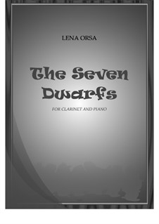 The Seven Dwarfs: para clarinete e piano by Lena Orsa