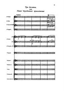 Three Tens, or The New Two-day Adventure: partitura completa by Alexander Alyabyev
