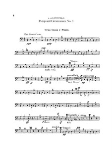 March No.3 : Parte percussão by Edward Elgar