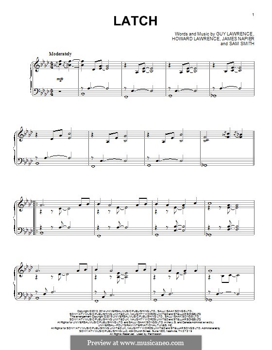 Latch (Disclosure ft. Sam Smith) por Sam Smith, J. Napier, G. Lawrence