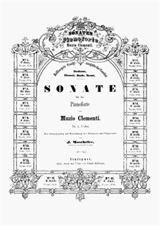 Three Sonatas, Op.33: Soneto No.3 by Muzio Clementi