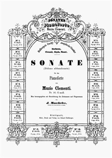 Three Sonatas, Op.50: Soneto No.3 by Muzio Clementi