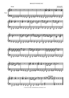 Boogie Woogie No.2 - Version 1, Op.6: Boogie Woogie No.2 - Version 1 by Marina Akulyan