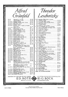 Souvenirs d'Italie, Op.39: No.5 Tarantella by Theodor Leschetizky