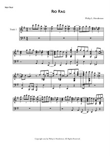 Rio Rag, Op.17: Rio Rag by Philip Henderson