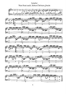 Chorale Preludes: book III by Johann Pachelbel