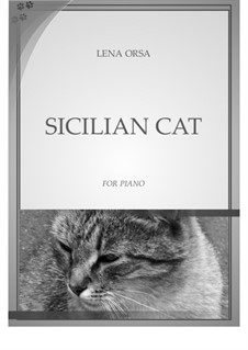 Sicilian Cat: Sicilian Cat by Lena Orsa