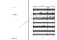 March on a Russian Theme, Op.76: Para banda de sopro by Alexander Glazunov