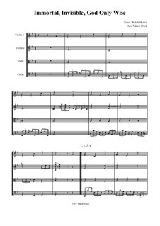 Immortal, Invisible: para quartetos de cordas by folklore