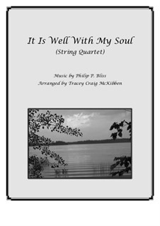 It Is Well with My Soul: para quartetos de cordas by Philip Paul Bliss