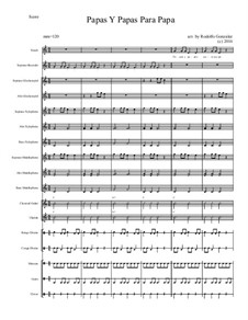 Papas y Papas Para Papa for Elementary Mariachi Orff Ensemble: Papas y Papas Para Papa for Elementary Mariachi Orff Ensemble by folklore