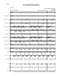 A Guanchilopostle for Elementary Mariachi Orff Ensemble: A Guanchilopostle for Elementary Mariachi Orff Ensemble by folklore