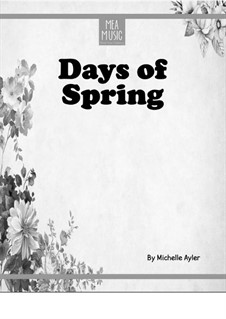 Days of Spring (Intermediate Piano Solo): Days of Spring (Intermediate Piano Solo) by MEA Music